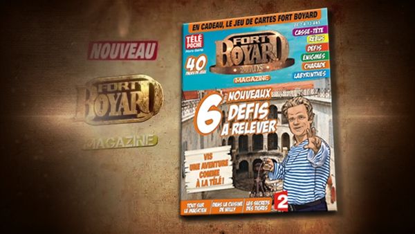 Le 3e numéro de Fort Boyard Magazine sort jeudi en kiosque !