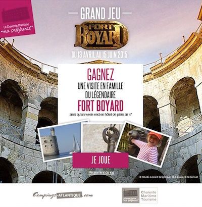 Tentez de gagner des visites en famille du fort Boyard