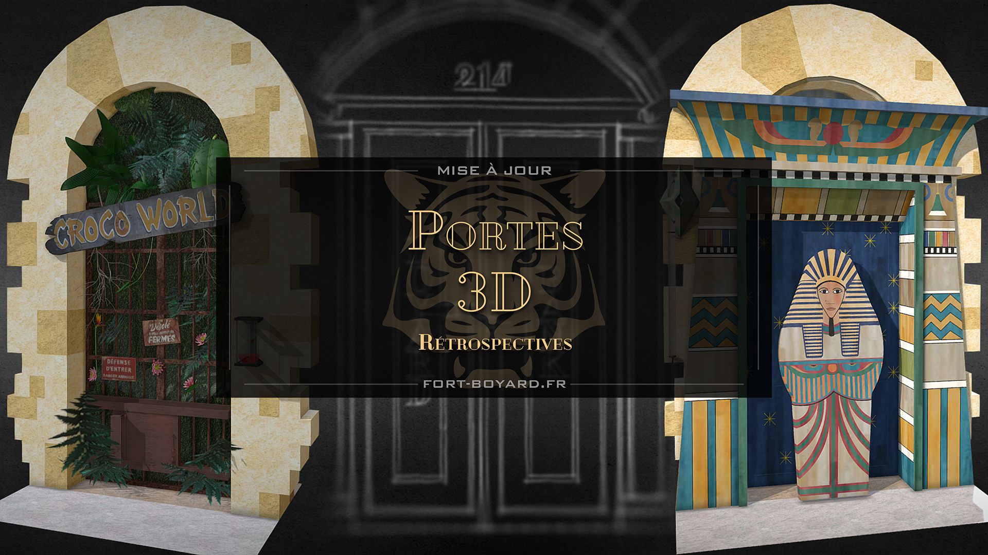 MAJ - Rétrospectives des portes 3D