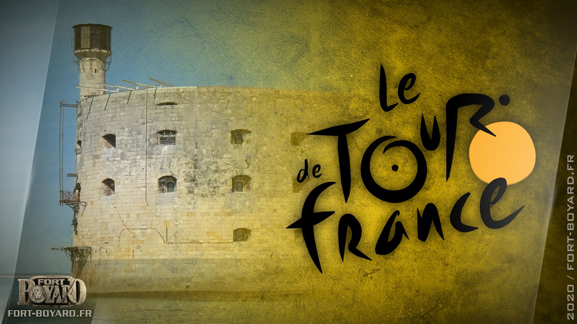 MAJ Le Tour de France fait un crochet par Fort Boyard