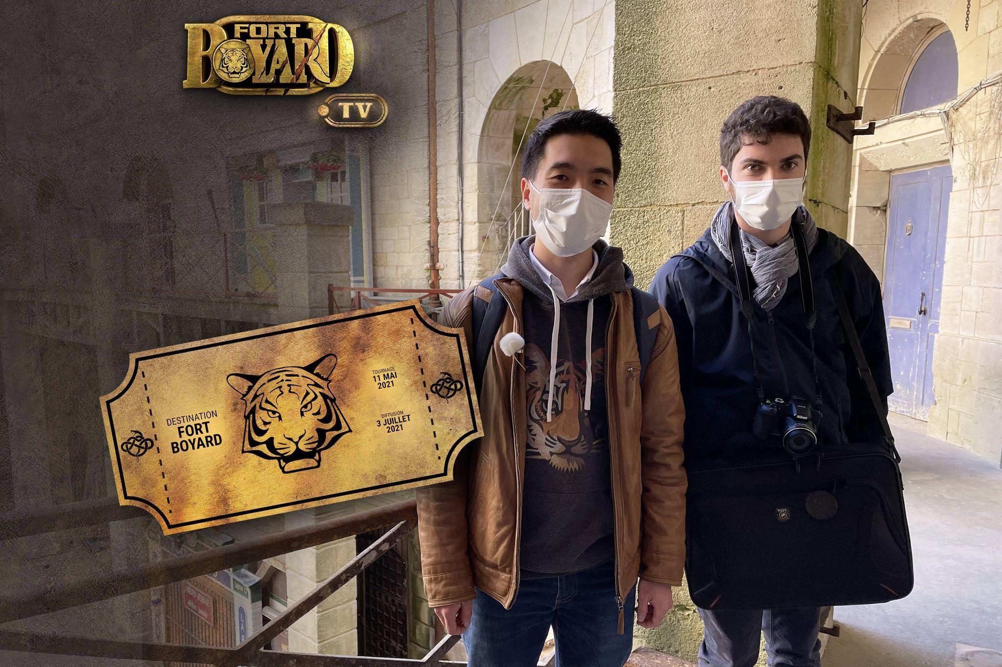 [Saison 2021] Nicolas et Thomas ont tourné sur le fort