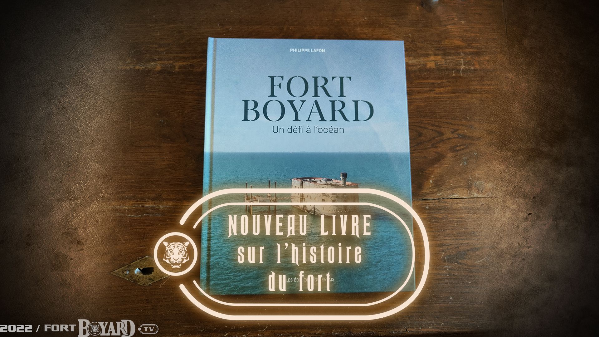 Un nouveau grand livre sur le fort Boyard