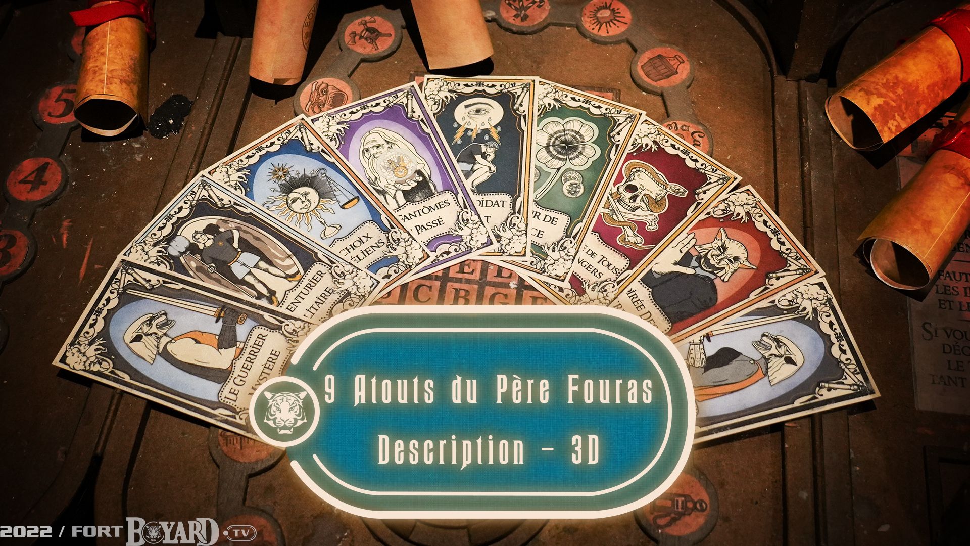 [Saison 2022] Descriptions des 9 Atouts du Père Fouras