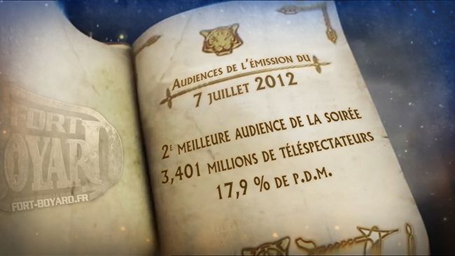 Audiences : Émission du 7 juillet 2012
