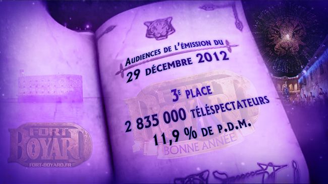 Audiences : Émission du 29 décembre 2012