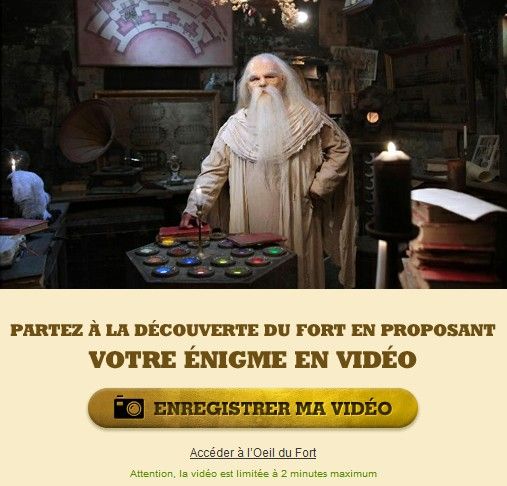 "L'oeil du Fort" un concours pour aller sur le Fort