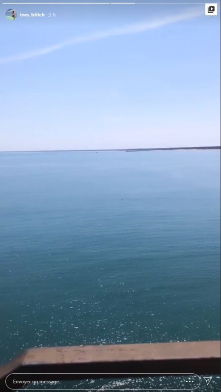 Vue de l'océan depuis la terrasse