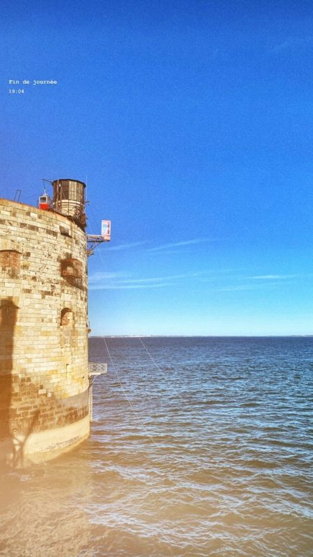 Fin de journée sur le fort