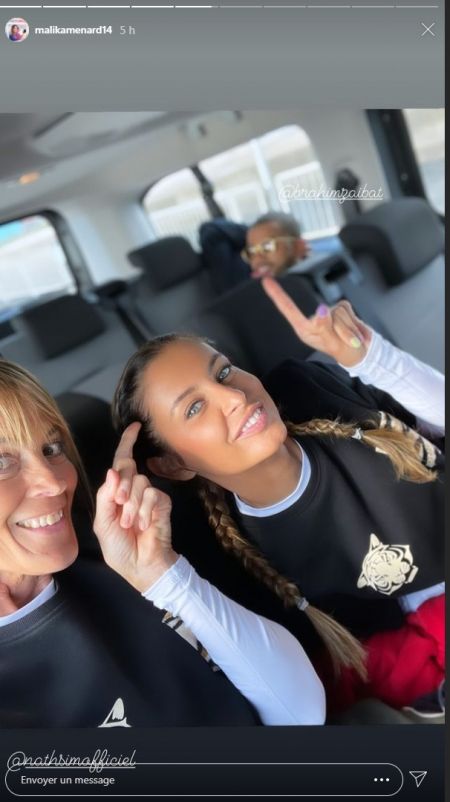 Nathalie Simon et Malika Ménard