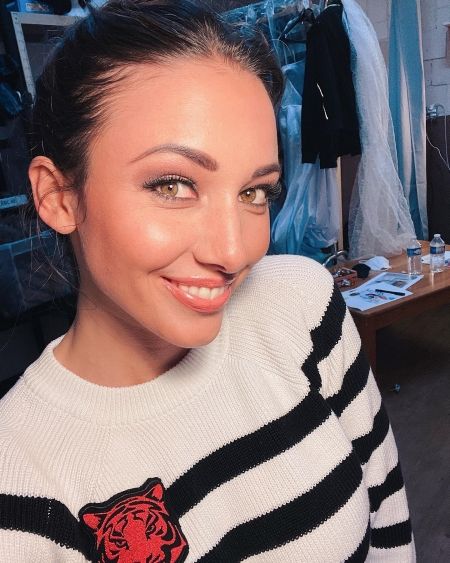 Delphine Wespiser prête pour l'after