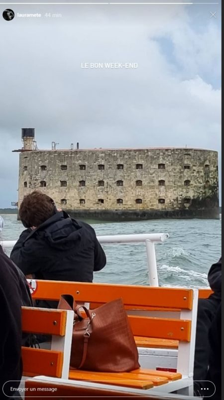 Retour à terre à bord de la fée des îles.