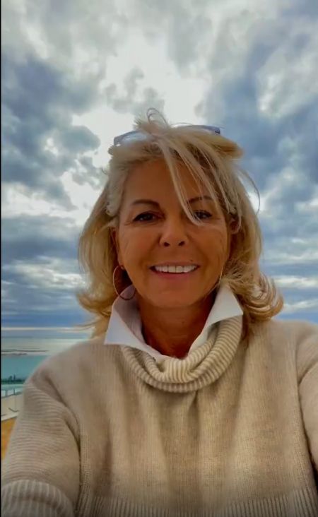 Selfie de Caroline Margeridon