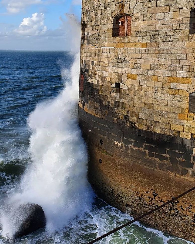 Forte houle à boyard
