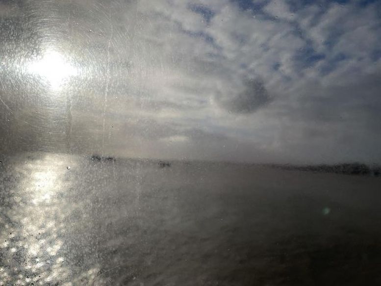 Journée venteuse sur le fort