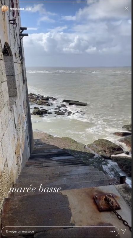Le fort à marrée basse