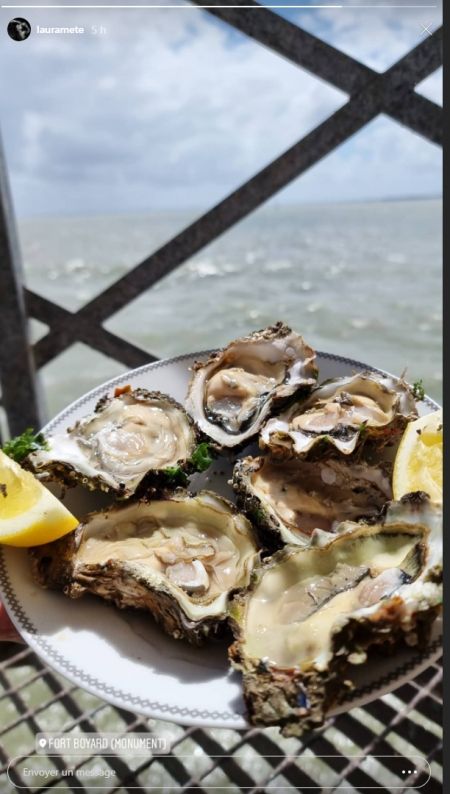 La repas du jour : huitres