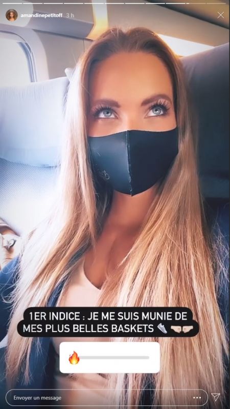 Amandine Petit en route pour le fort