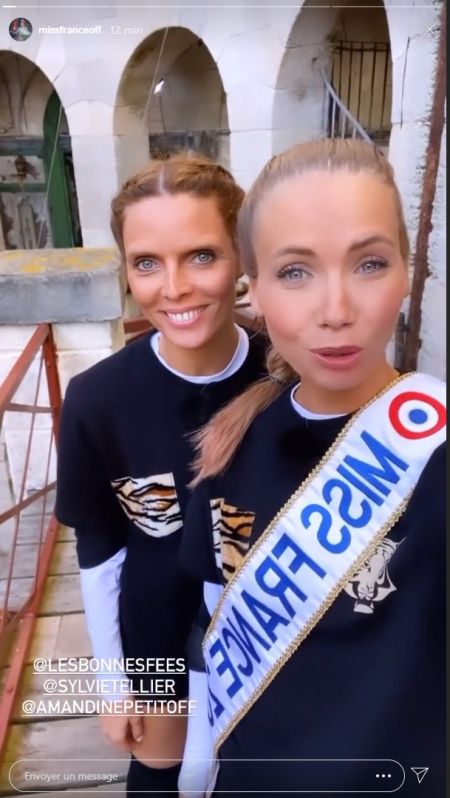 Sylvie Tellier et Amandine Petit