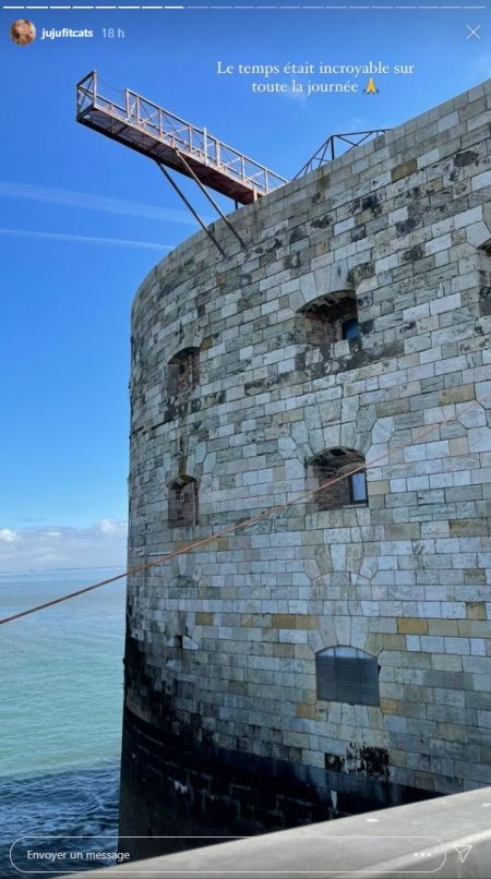 Arrivée au fort