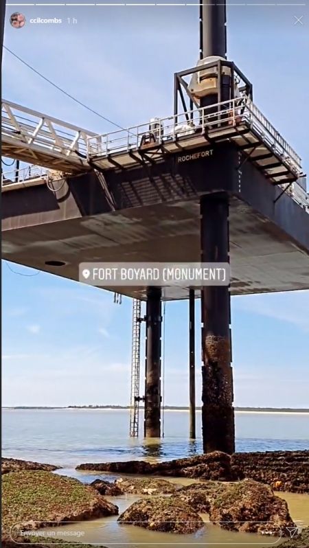 Le fort à marrée basse