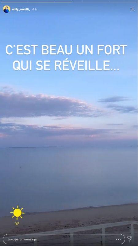 Le fort vu de Fouras au petit matin