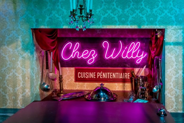 Le tournage de "La Cuisine de Willy"
