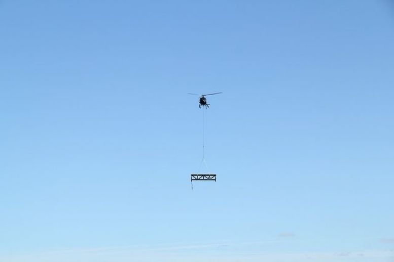 Réfection de la plateforme hélicoptères