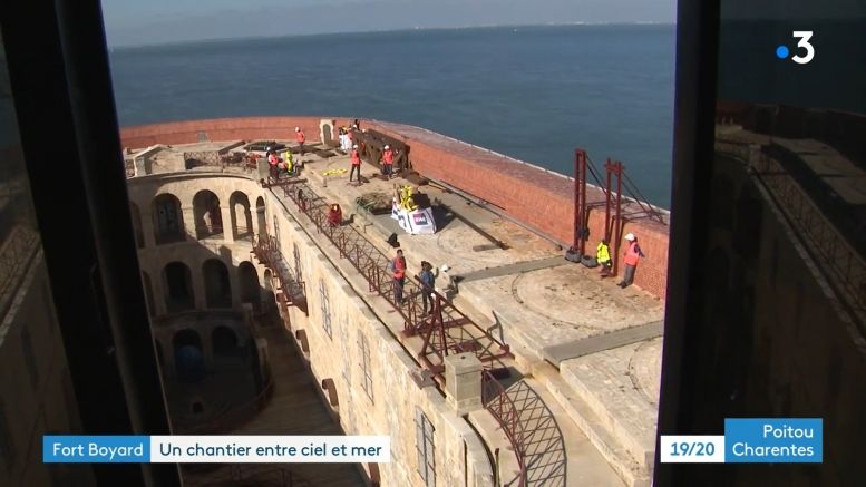 Réfection de la plateforme hélicoptères