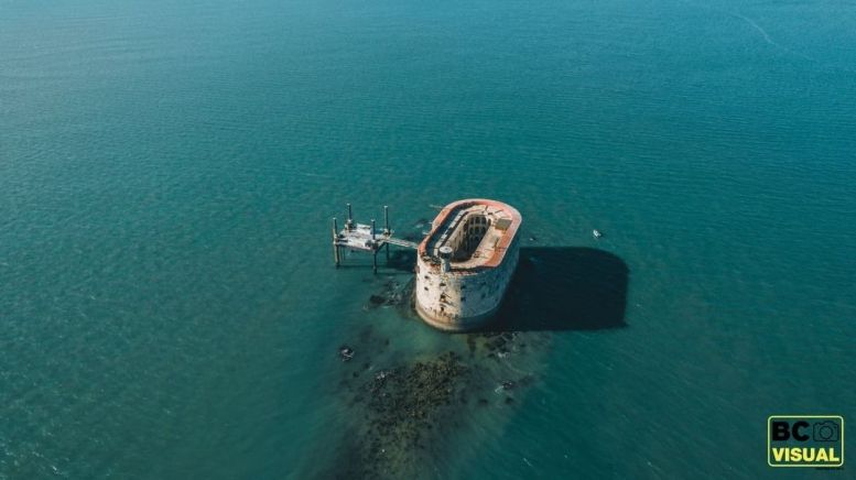 Le fort vu par drone