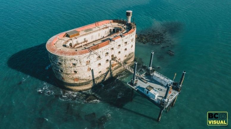 Le fort vu par drone