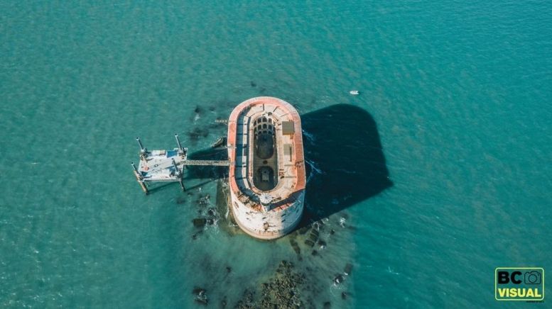 Le fort vu par drone