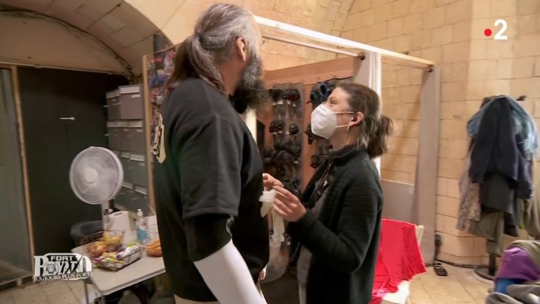 Les loges des candidats