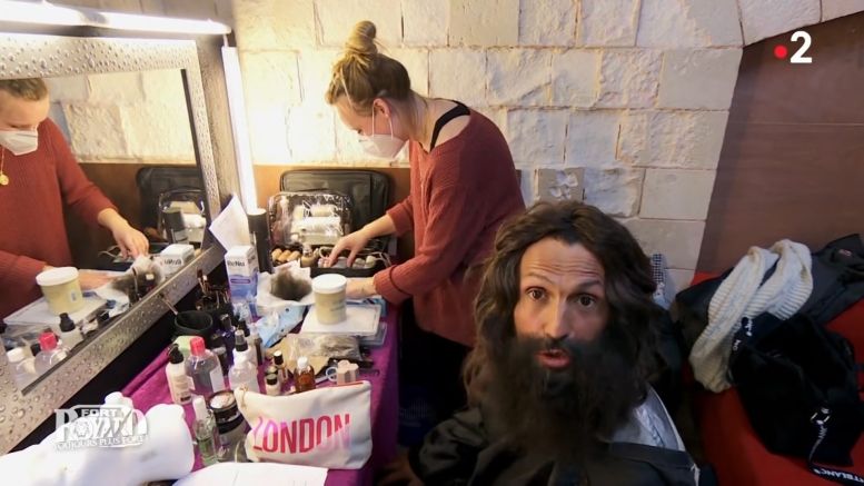 Les loges des personnages parlants