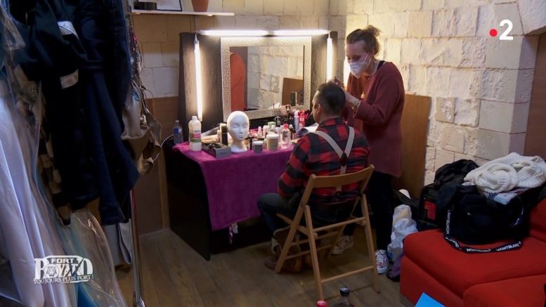 Les loges des personnages parlants