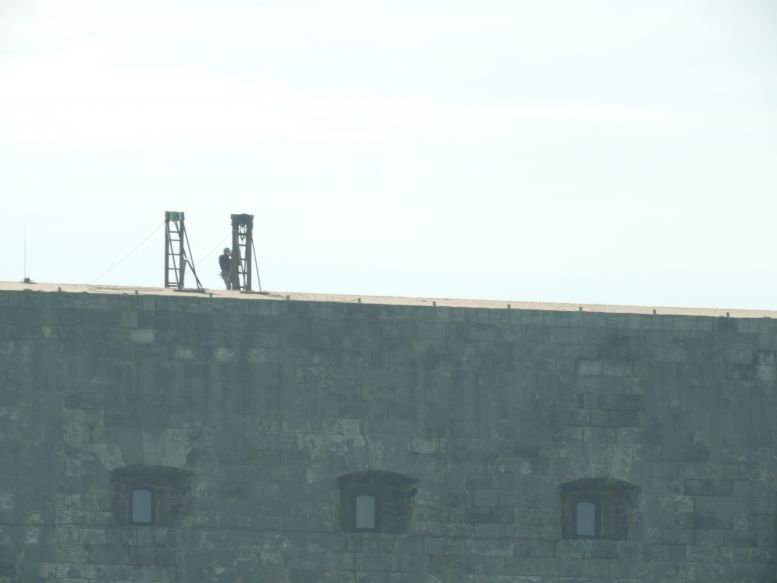Le fort le 21 avril 2022