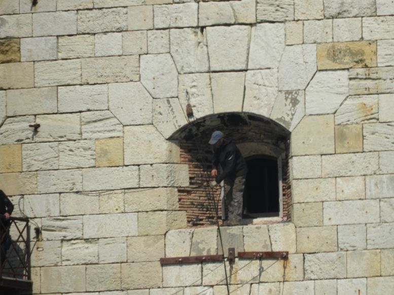 Le fort le 21 avril 2022