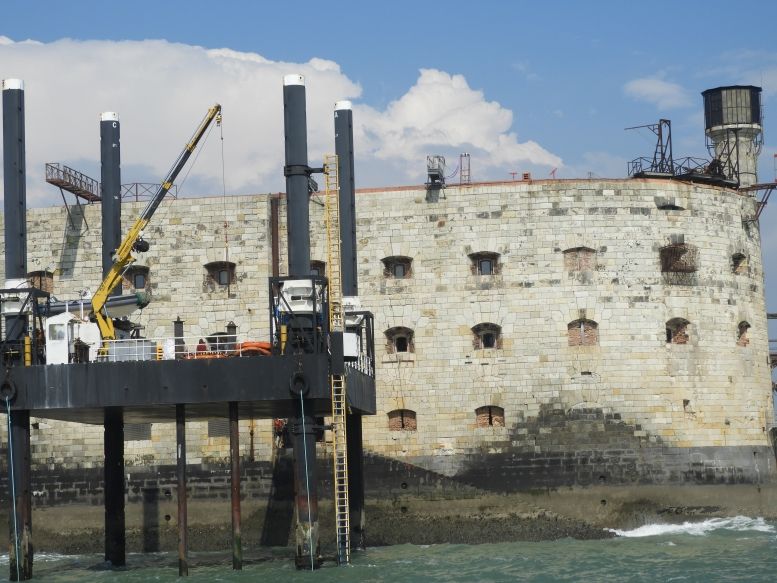 Le fort le 21 avril 2022