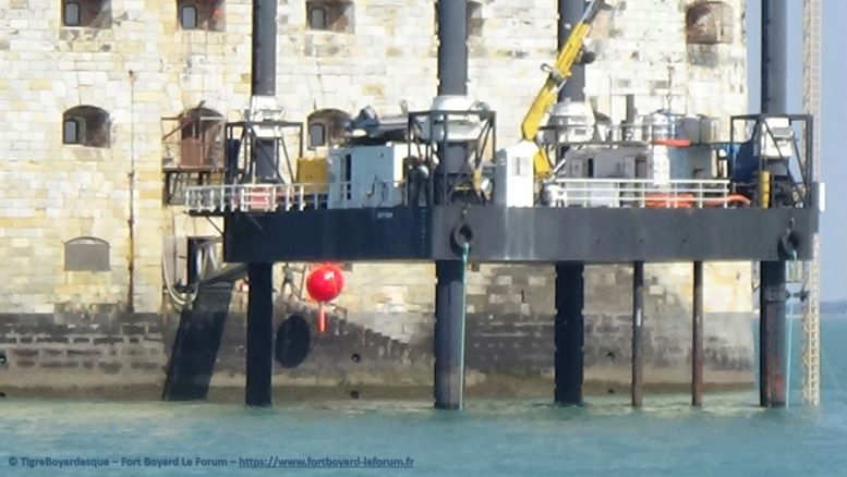 Nouvelles installations à l'Ouest du fort