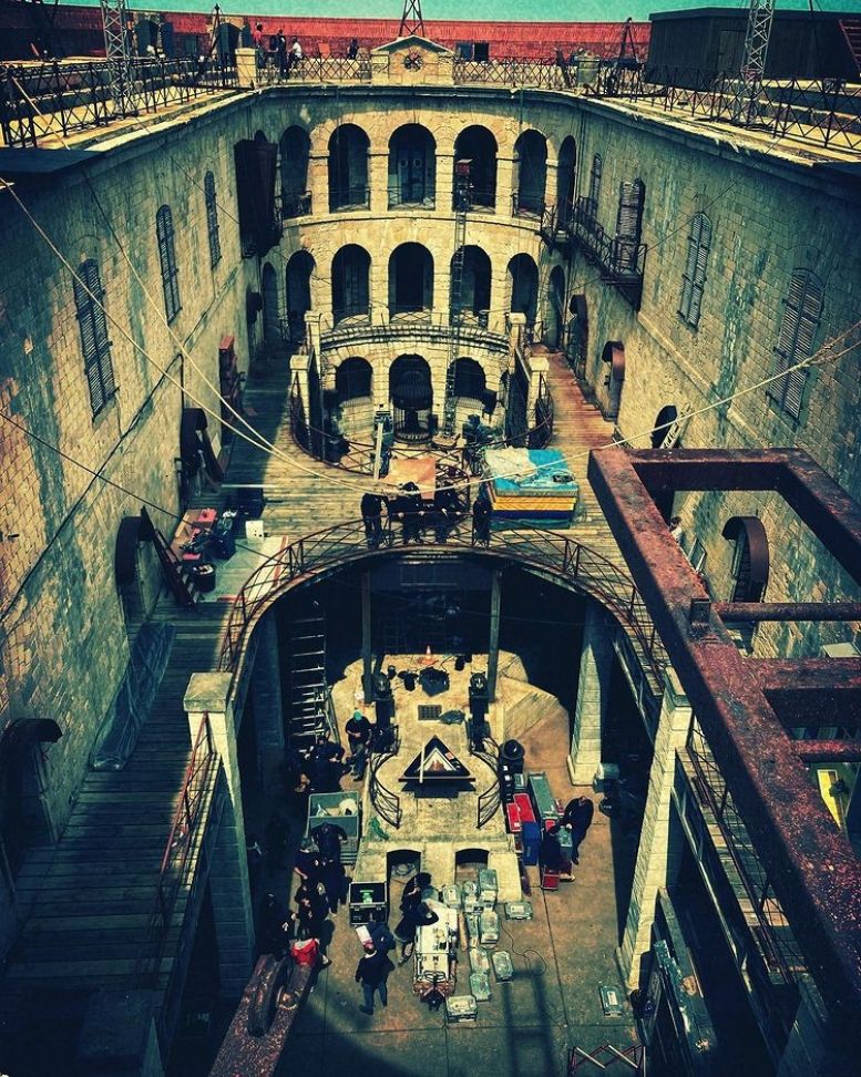 La cour intérieure