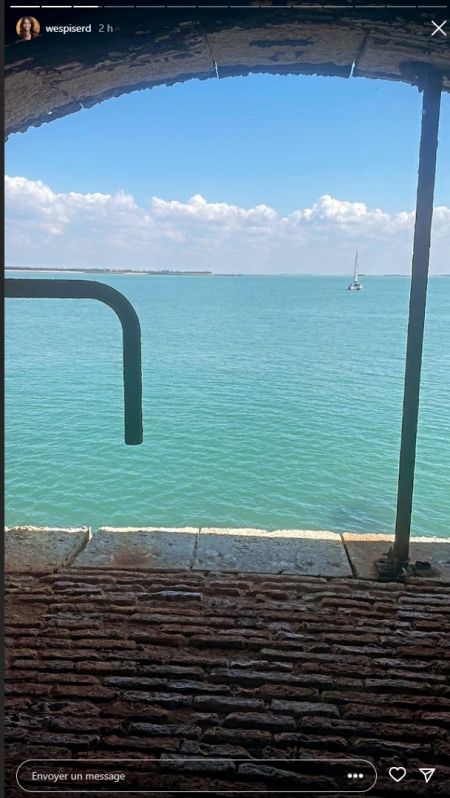 Vue depuis l'une des fenêtres du fort