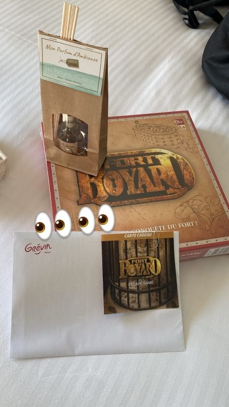 Les cadeaux pour les candidats