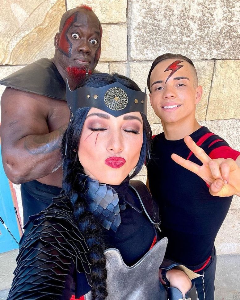 Rouge avec Little et Big Boo