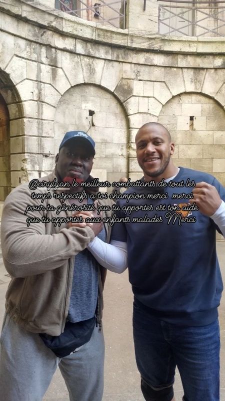 Ciryl Gane et Big Boo