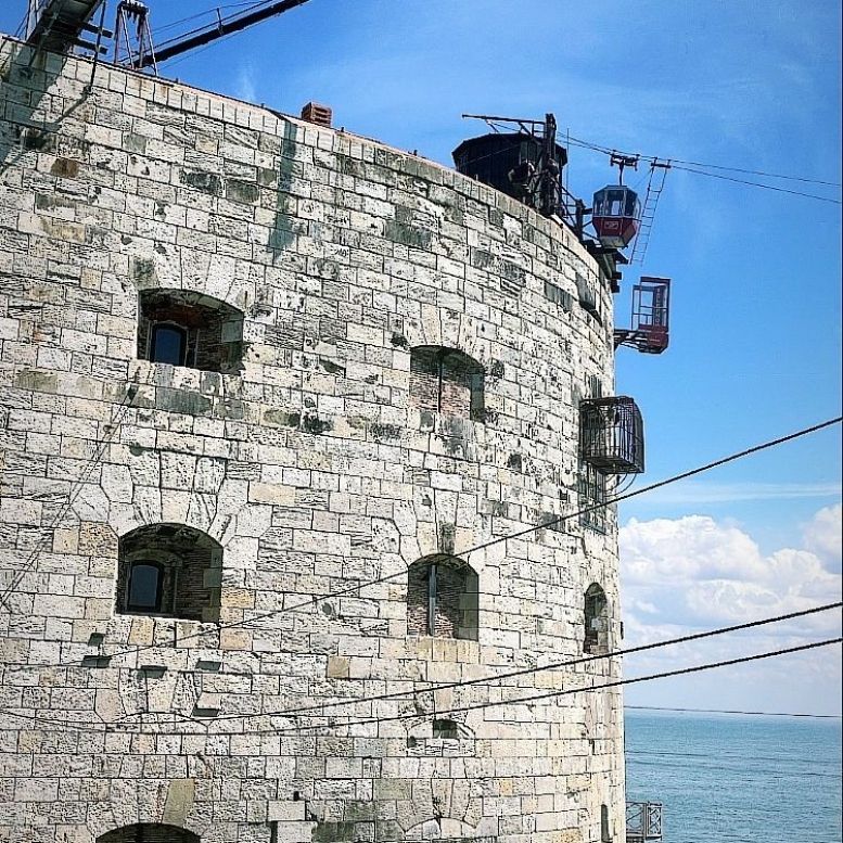Beau temps sur le fort