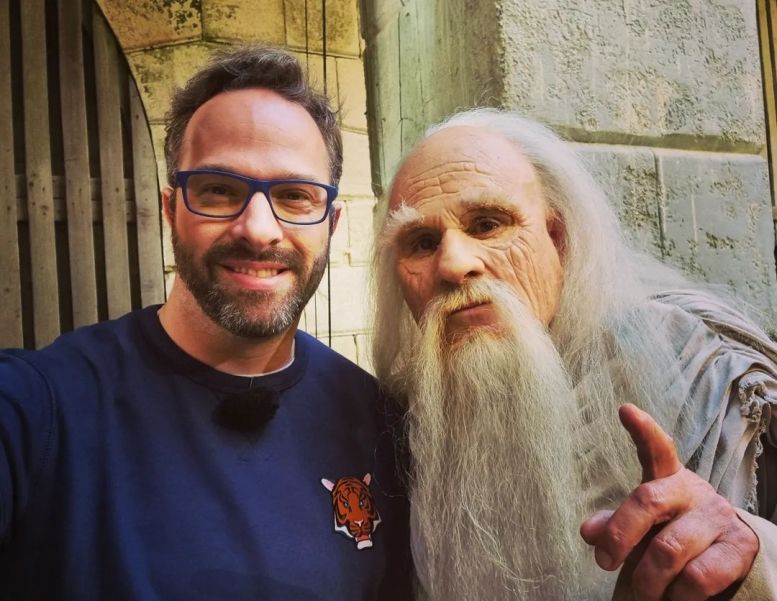 Julien Fébreau et le Père Fouras