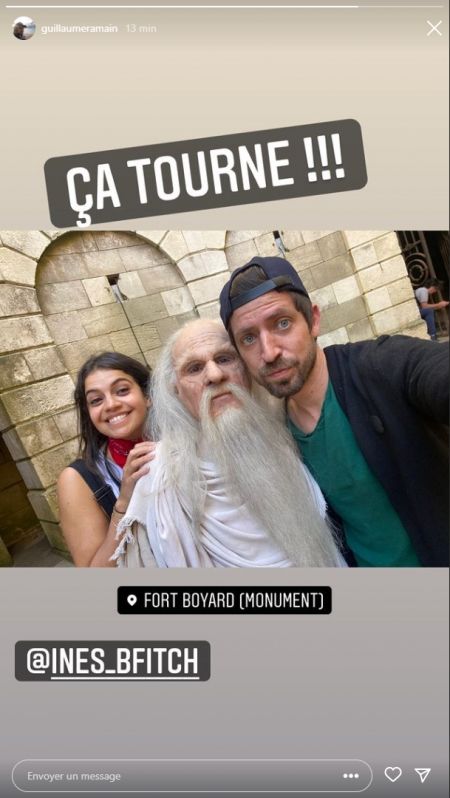 Le Père Fouras et les équipes de production