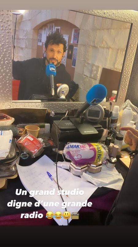 Willy Rovelli à la radio, en direct du fort