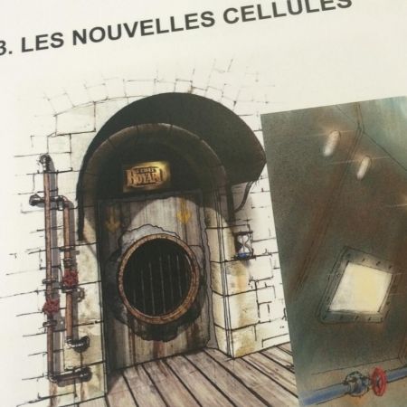 Croquis de la porte du Tri Sélectif