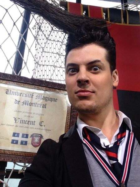 Vincent C dans sa Magic Academy