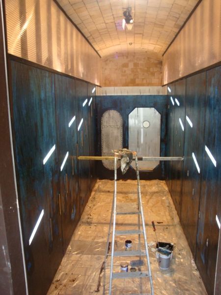 Nouveauté 2009 : les Marches en tubes, encore en travaux